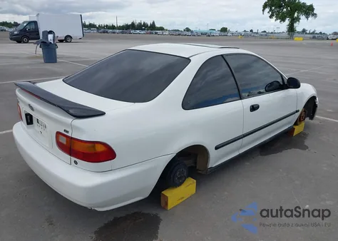 1993 Honda Civic Ex z USA, uszkodzony, nr VIN 1HGEJ1161PL052453